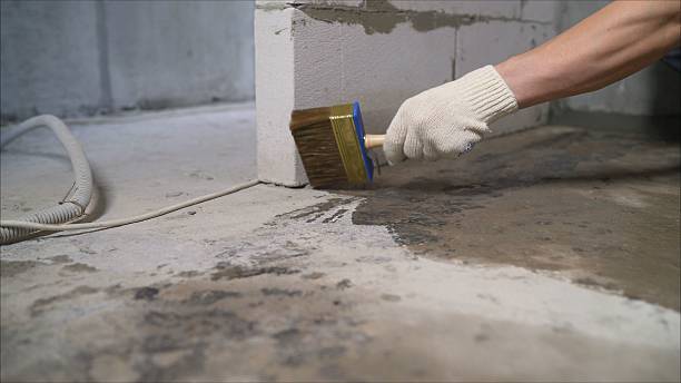 Crawl space vapor barrier installation in Butler, IN